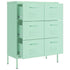 Lady Jillian -  Drawer Cabinet Mint 80x35x101,5 cm Steel